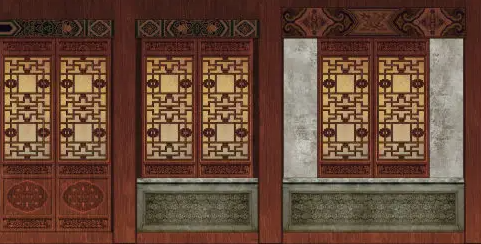 调楼镇隔扇槛窗的基本构造和饰件